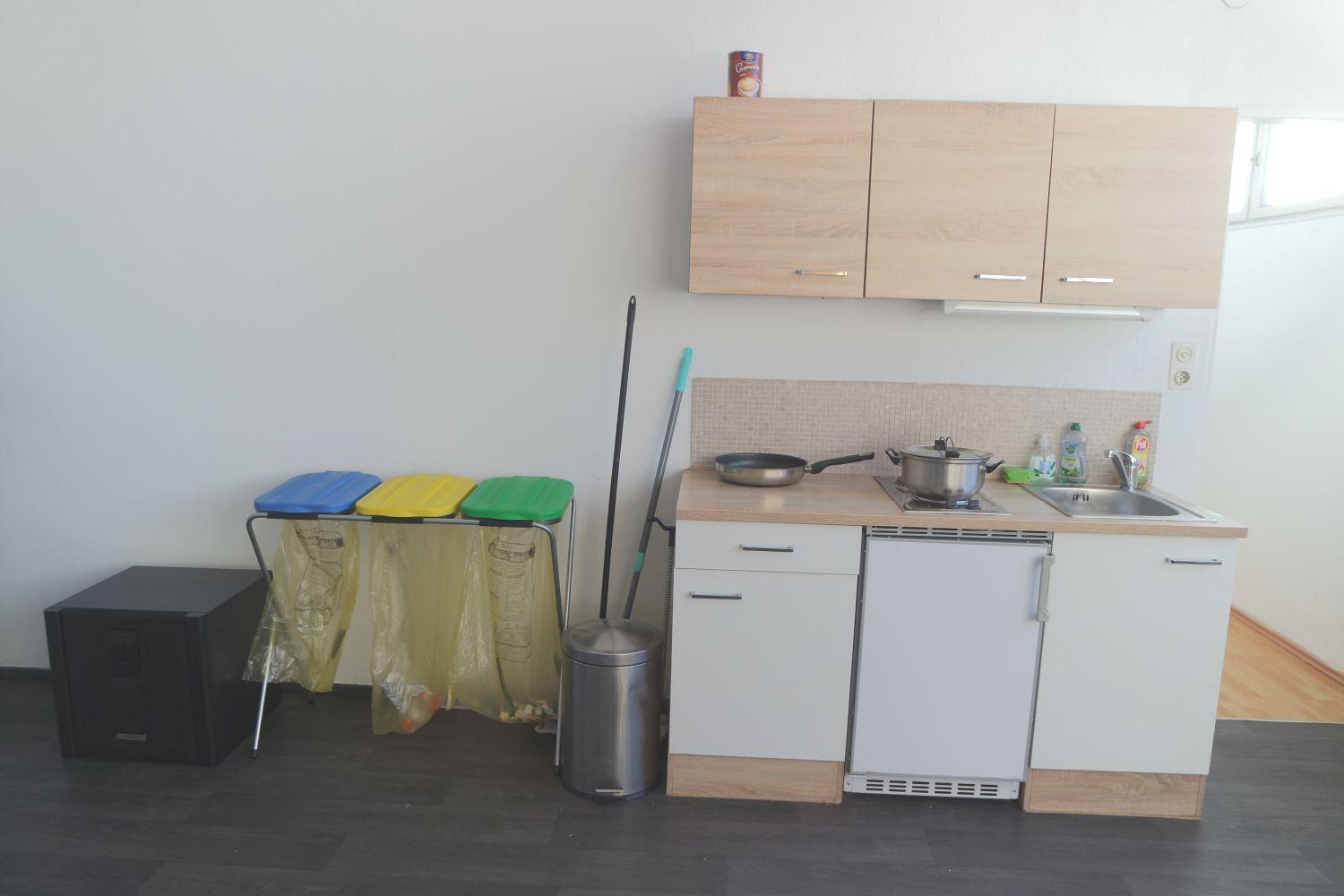 In Apartment